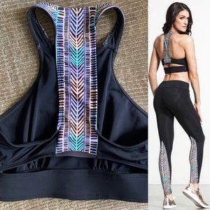 RARE Mara Hoffman Racerback Sports Bra Top